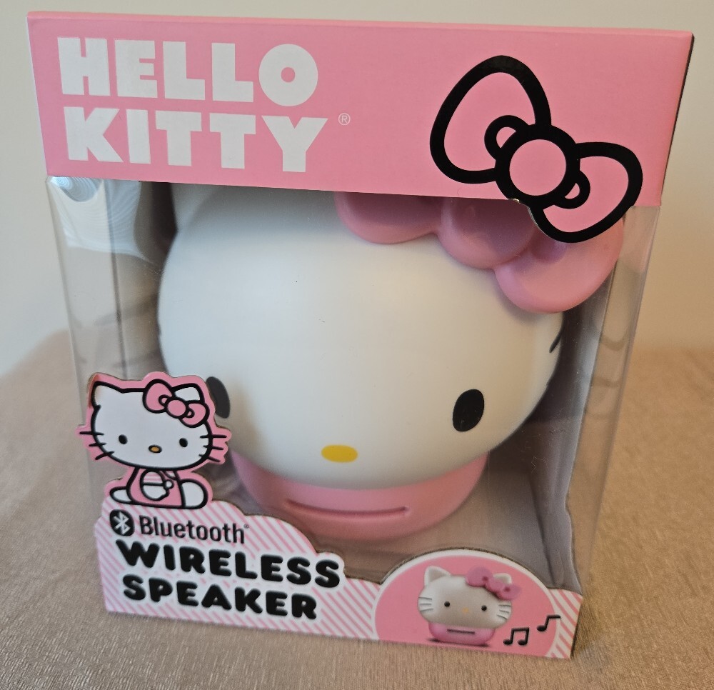 Hello Kitty Bluetooth Wireless Speaker – Rechargeable Portable Music Speaker - Picture 8 of 12